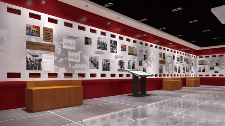 展廳設計,企業宣傳,鑫時空,企業展廳,展廳